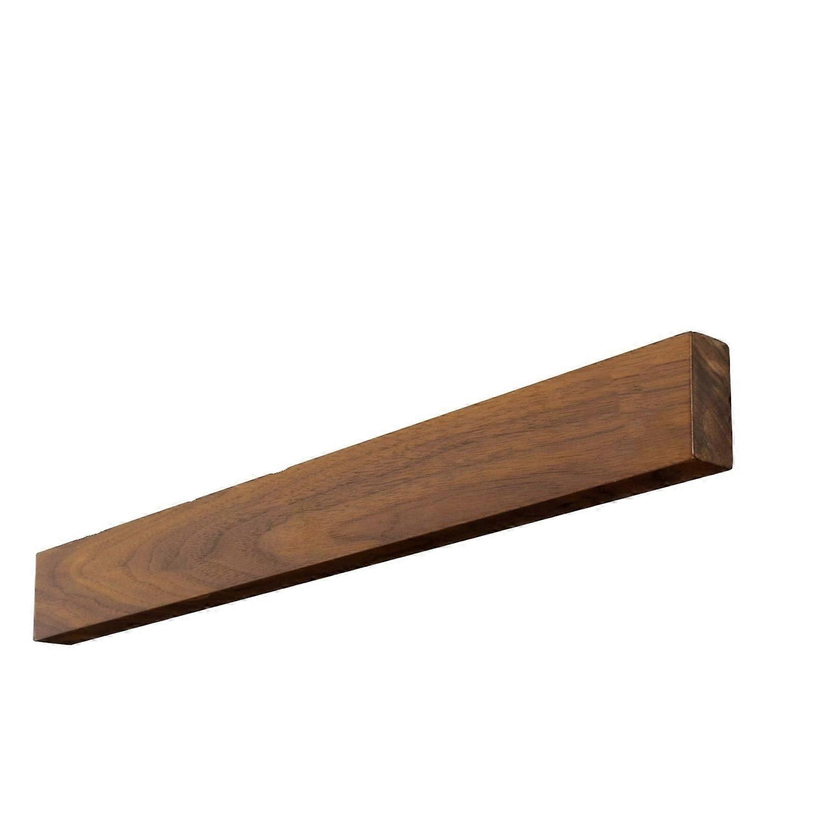 Magnetic Knife Holder 16 Inch Walnut Strip with Secure Wall Mount and SpaceSaving Design