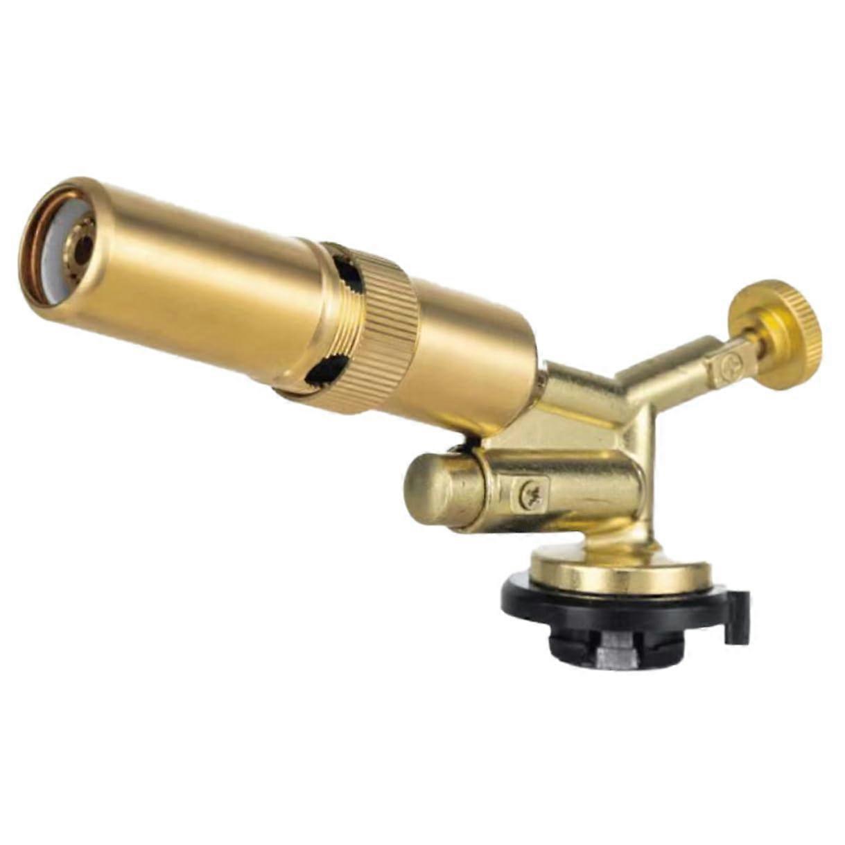 Butane Torch Head with Adjustable Flame Control for BBQ, Camping, Kitchen and Garden Use