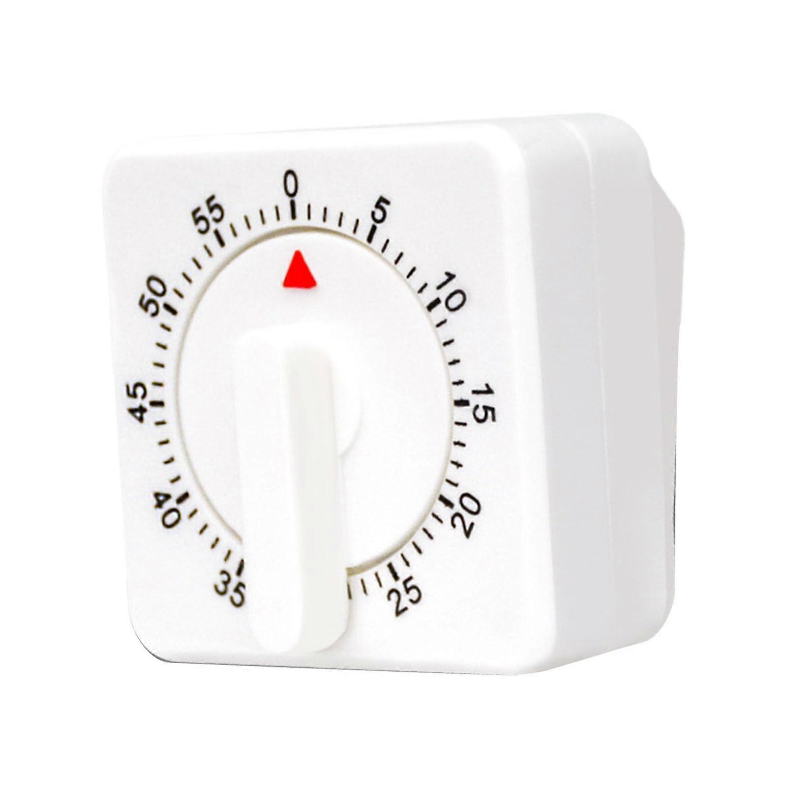 Kitchen Timer with Loud Alarm, Mechanical Countdown, Battery ABS Cooking Timer for Baking