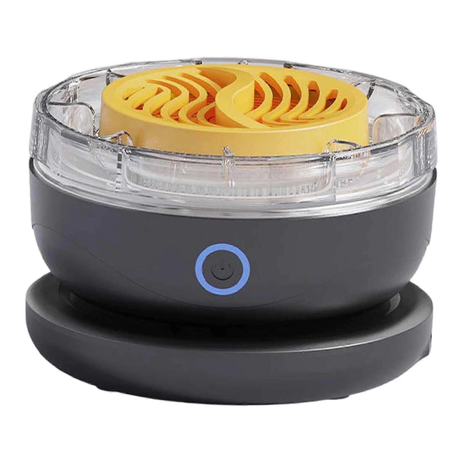 Fruit and Vegetable Cleaner with Deep Purification, Cordless USB Rechargeable Waterproof Kitchen Tool, Black