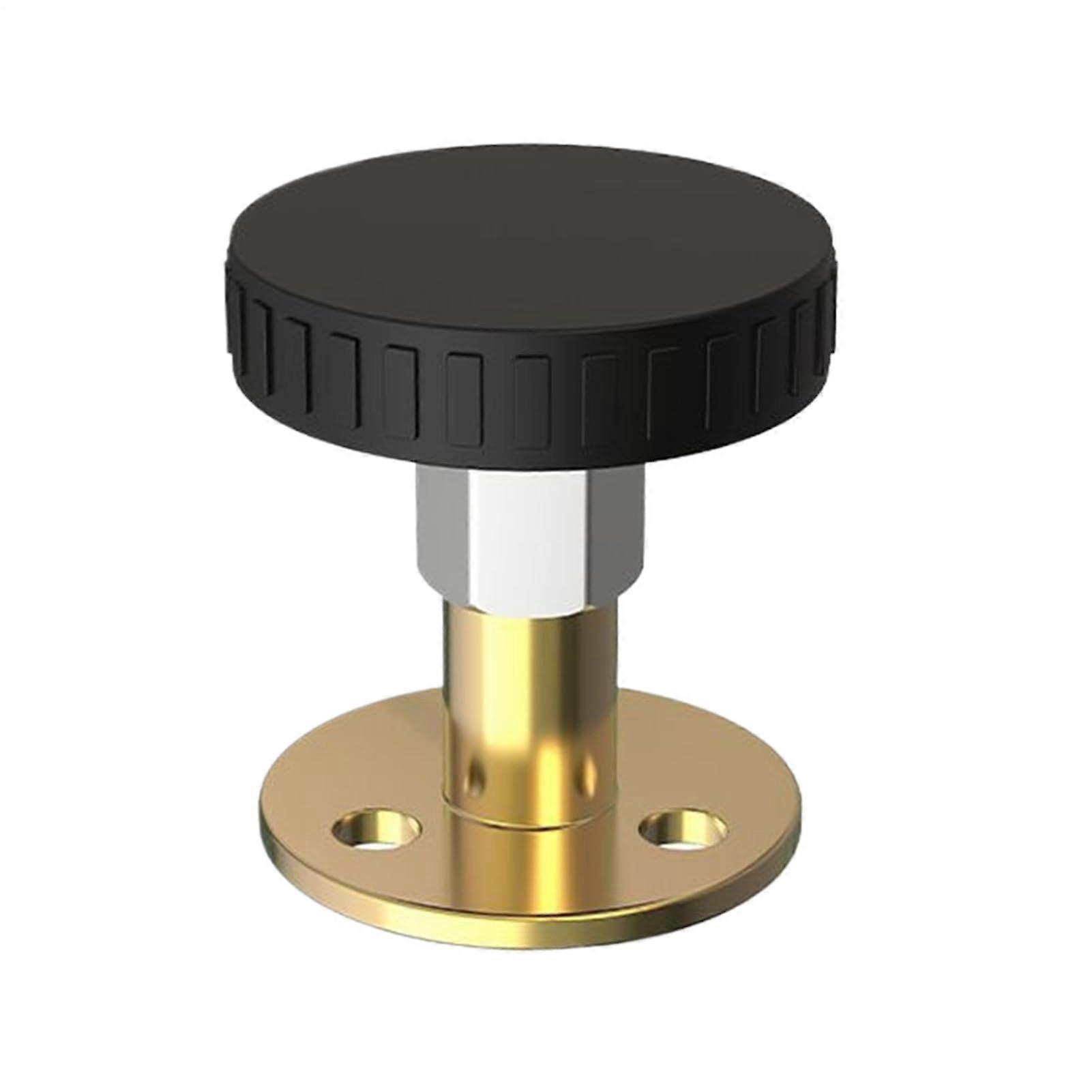 Bedside AntiShake Tool Adjustable Headboard Stopper Noise Reduction Wall Protector 4764mm Black