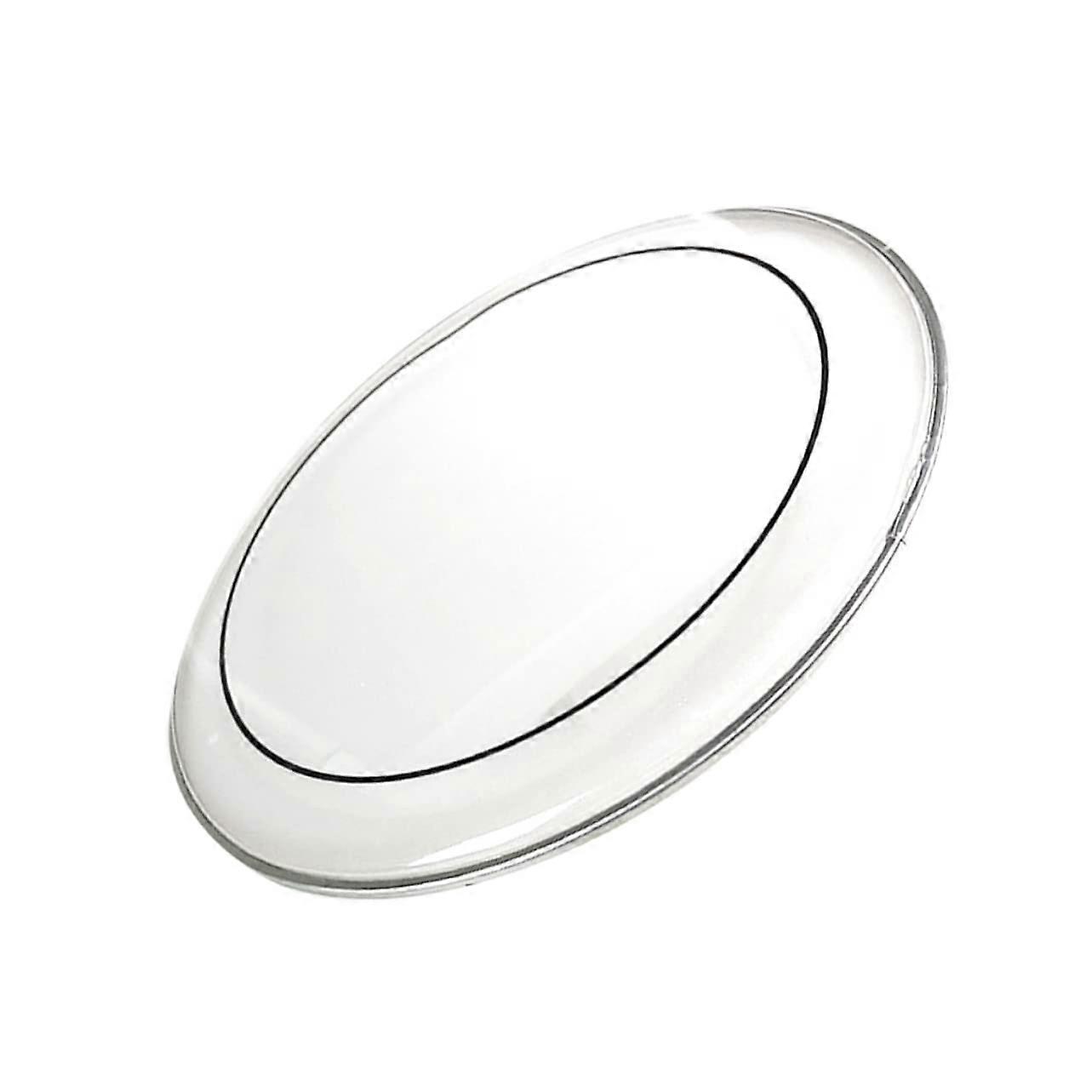 Double Layer Transparent Snare Drum Head for Enhanced Bass and Reduced Overtones Practice