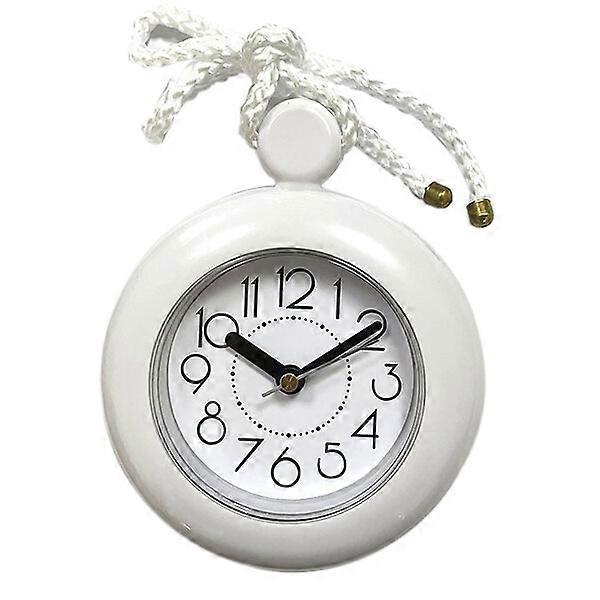 Bathroom Clock Hanging Plastic Material Bathroom Timer Clock