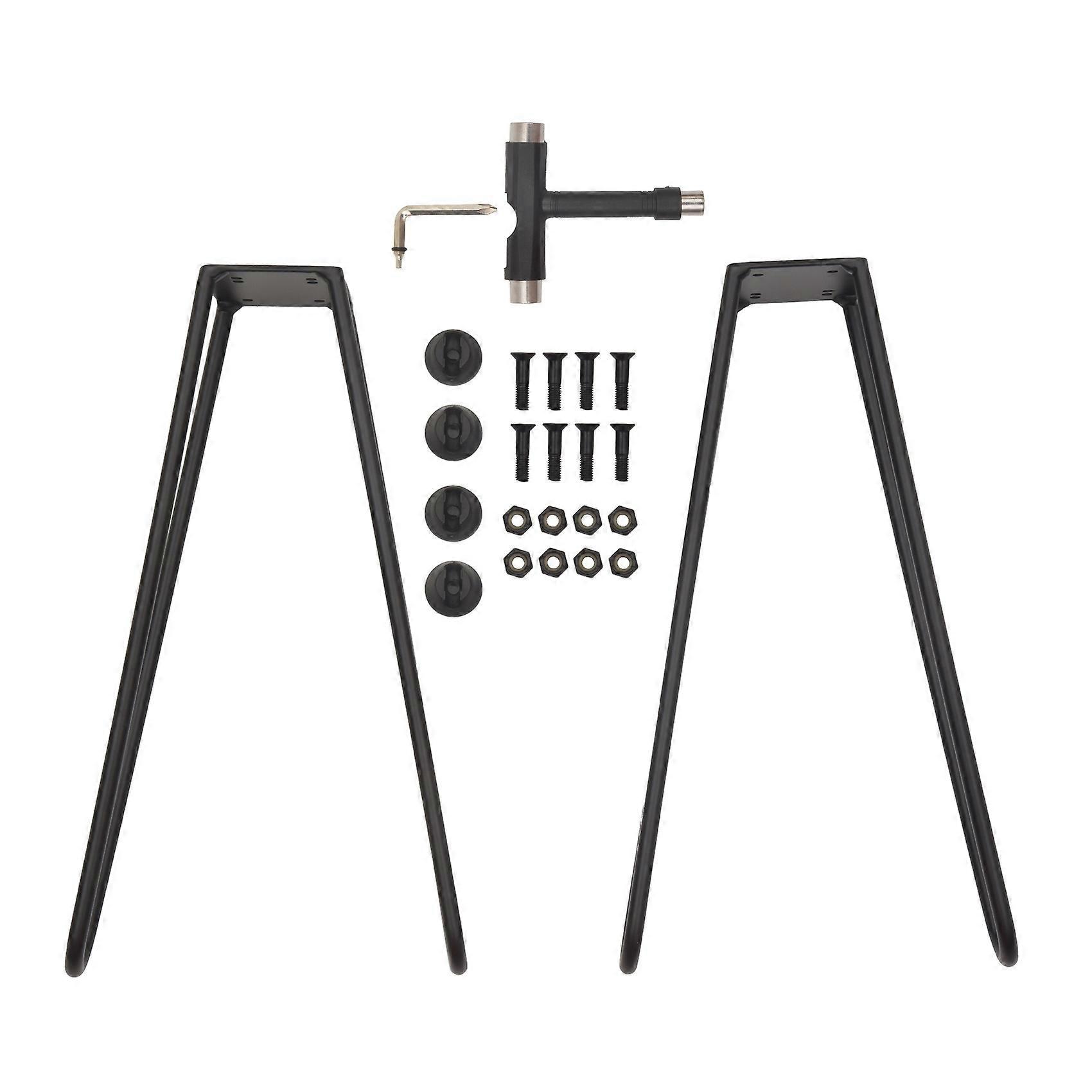 Solid Skateboard Stool Bracket Skateboard Chair Leg Bracket Iron
