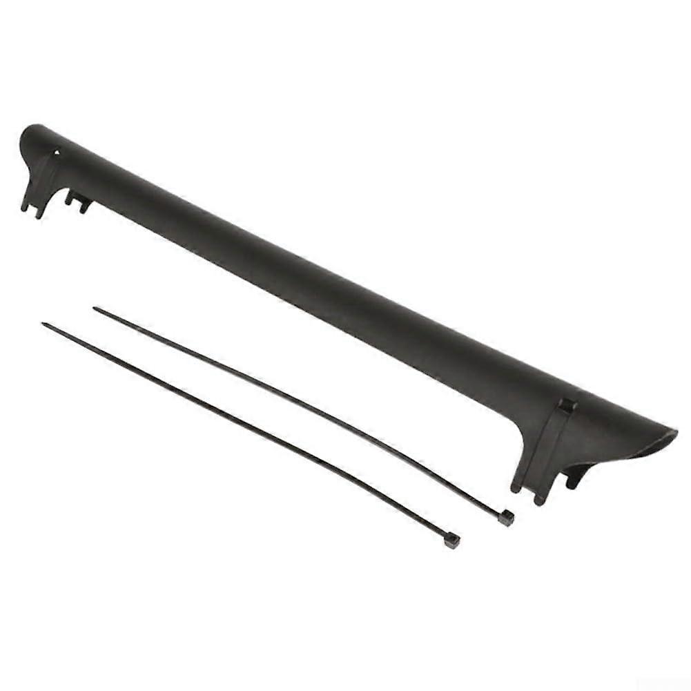 Bike Chain Protector with Durable Frame Guard, Easy Clean, Cable Tie Design, Black, MultiColor Options