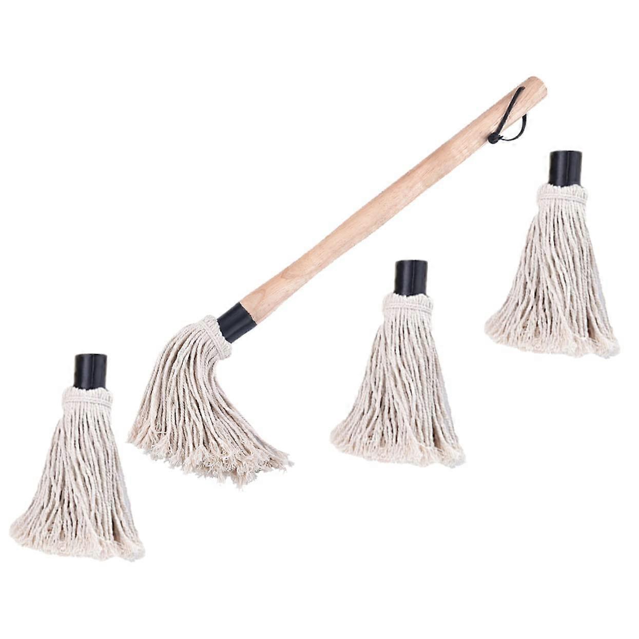 Basting Brush with Timber Handle for BBQ and Baking, Comfortable Grip and Easy Hanging Storage