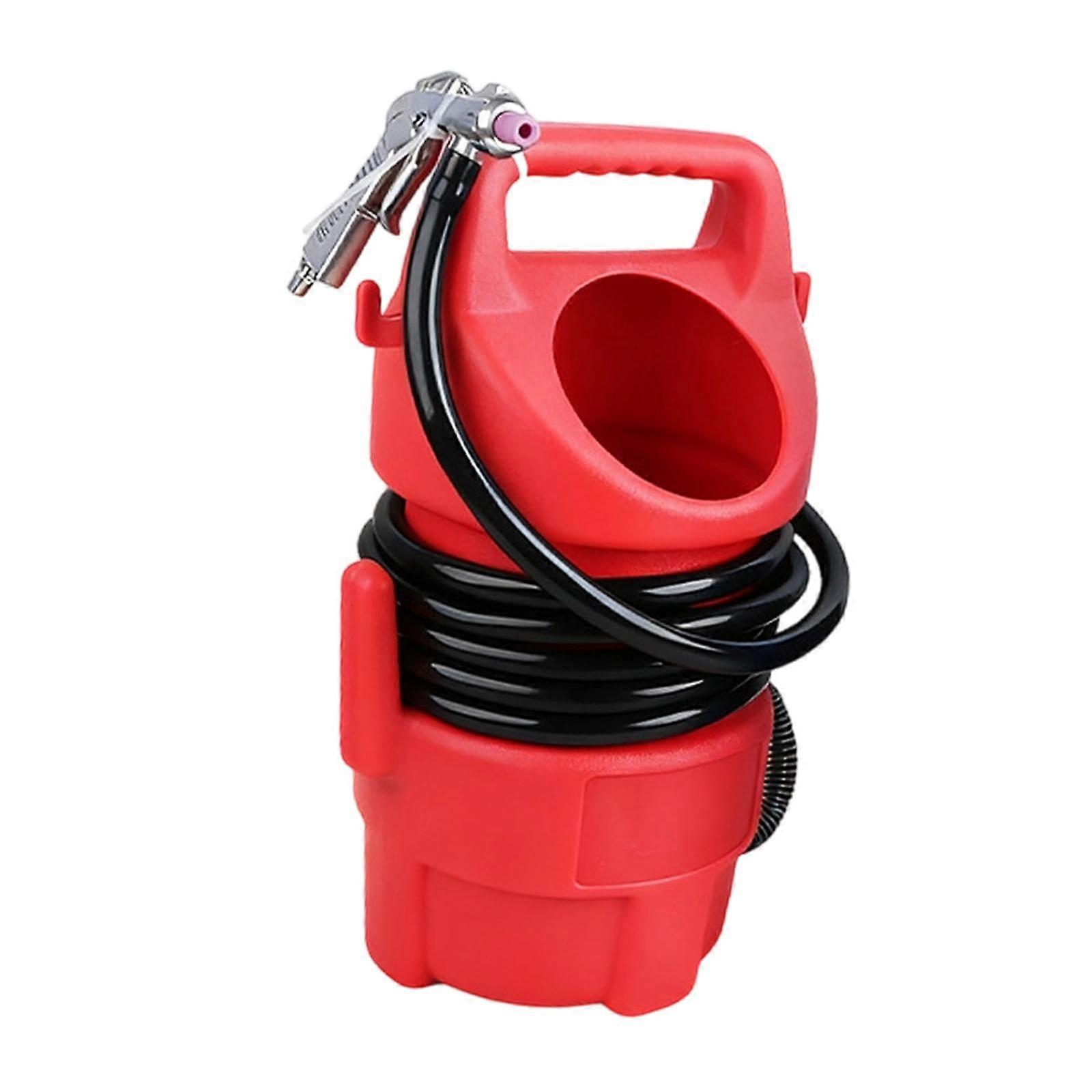 Portable Sandblasting Kit for Rust Removal with Adjustable Air Pressure and Multiple Nozzle Sizes