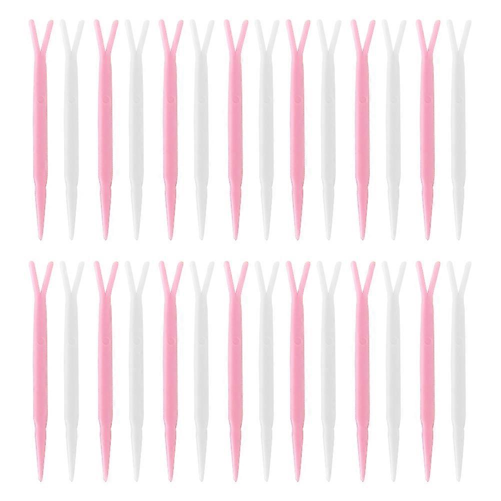 Eyelid Sticker Fork Y-Shape Fork for Deep Natural Double Eyelid 100Pcs