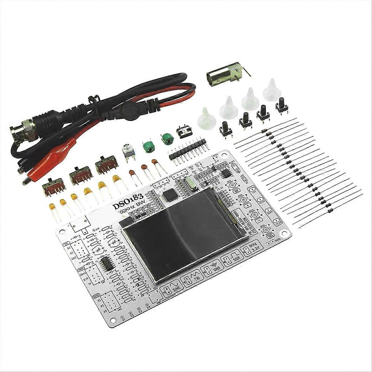 DC 5V DSO183 Digital Oscilloscope DIY Loose Part Teaching Practical Training Electronic Production K
