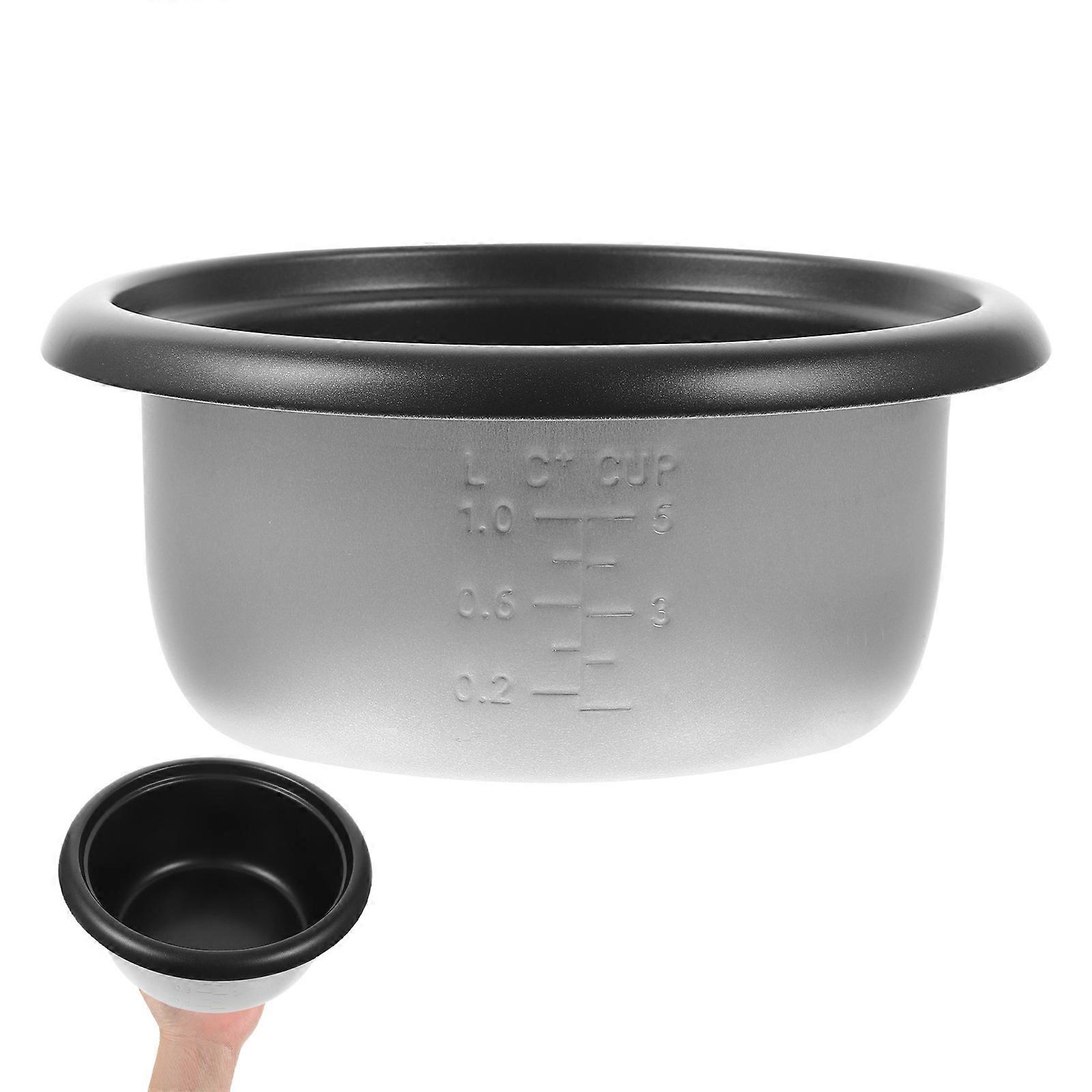Replacement Rice Cooker Pot Multi-Function Inner Pot Round Shape Ideal for Hotel Use Capacity 2L 1Pack