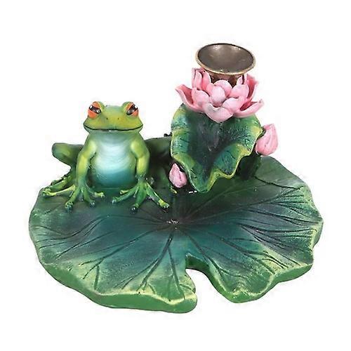 Something Different Lily pad Backflow Incense Burner