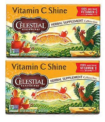 Celestial Krydder Te Vitamin C Shine 2-pakning