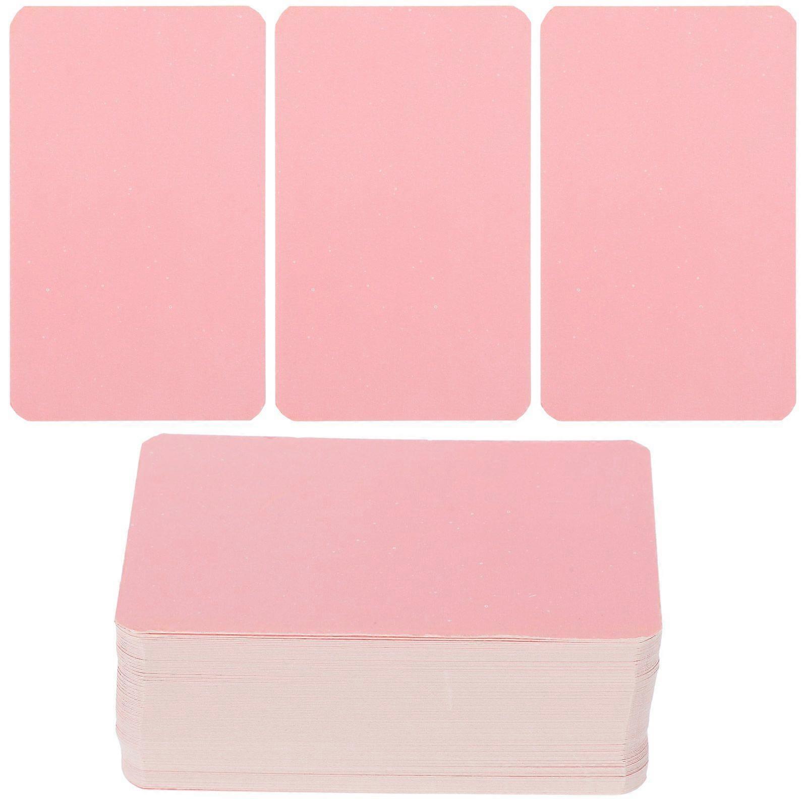 100Pcs Multi-function Blank Cards Convenient Word Cards DIY Note Cards Message Supply