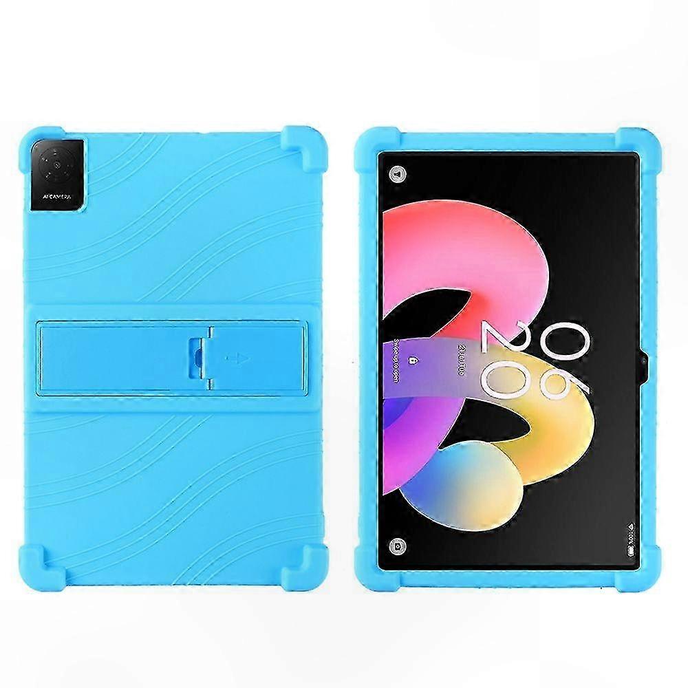 Capa para tablet de 10,1 polegadas com suporte ajustável, capa protetora de silicone para o modelo 10L Gen4.