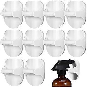 10 stuks Spray Bottle Hangers Zelfklevende Spray Bottle Haken Geen Boren Muur Gemonteerde Spray Bottle Houders