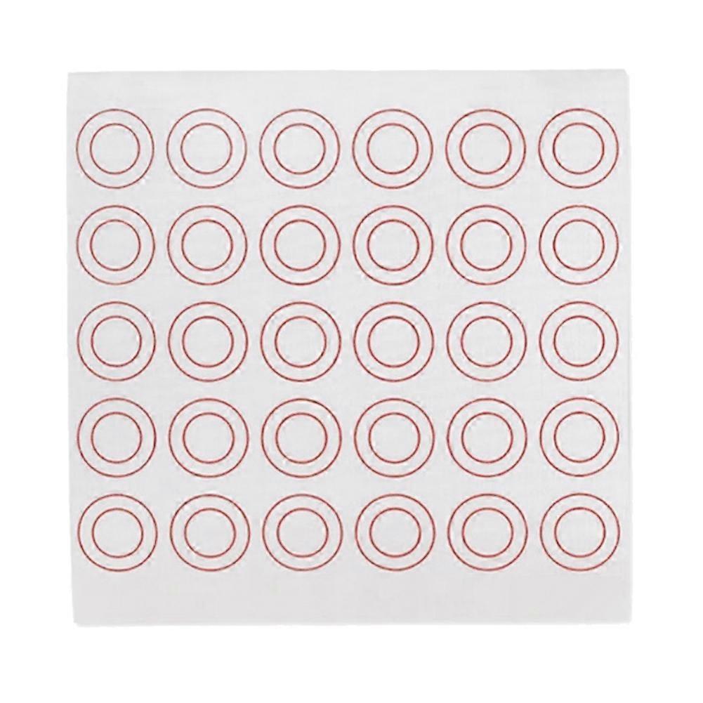 Macaron Baking Mat High Temperature Cookie Baking Tray Oven with Multi-Function Mat