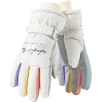 Gants de ski d'hiver pour hommes et femmes, imperméables, tactiles, coupe-vent et chauds pour temps froid, idéaux pour le travail en hiver, le snowboard, le ski et la course à pied.