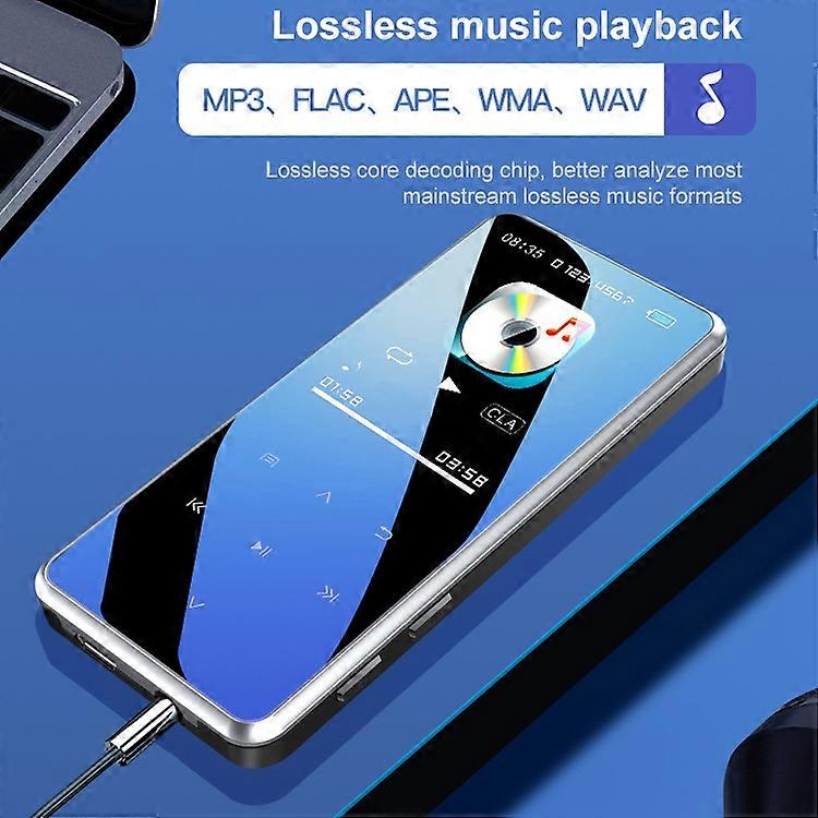 M22 Portable Bluetooth Touch Screen MP3 Player Recorder E-Book, Memory Capacity: 32GB(Black)