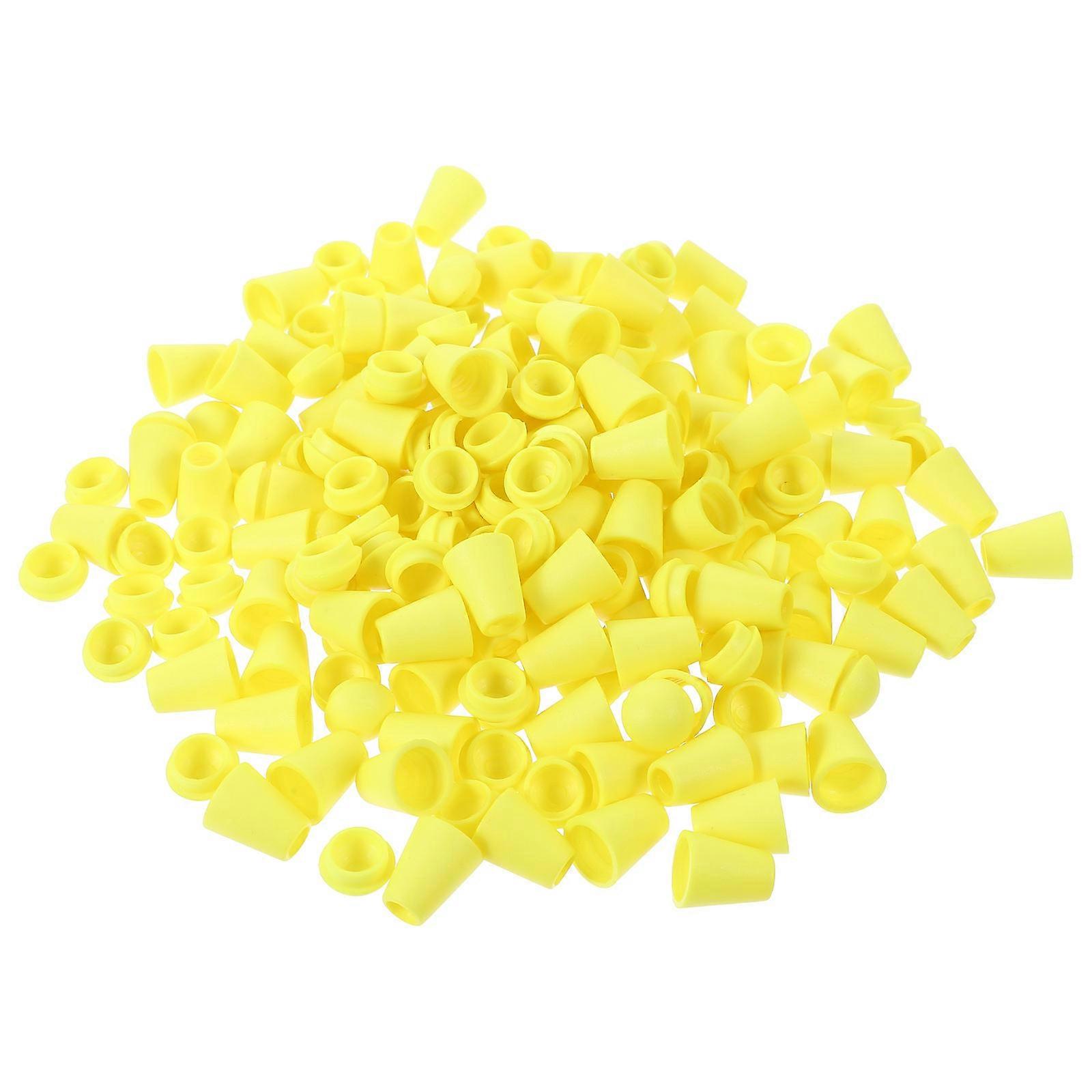 Rope Locks Plastic Buckle for Drawstring Cord Locks 200Pcs Yellow