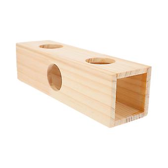 Labyrinthe en bois pour hamster, jouet tunnel pour animaux de compagnie