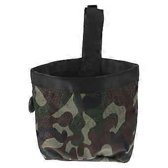 Dog Treat Bag for Outdoor Training Large Capacity Green Pouch