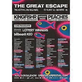 De Great Escape Music Festival 2026 Gig puzzel voor volwassenen en kinderen ZA0271