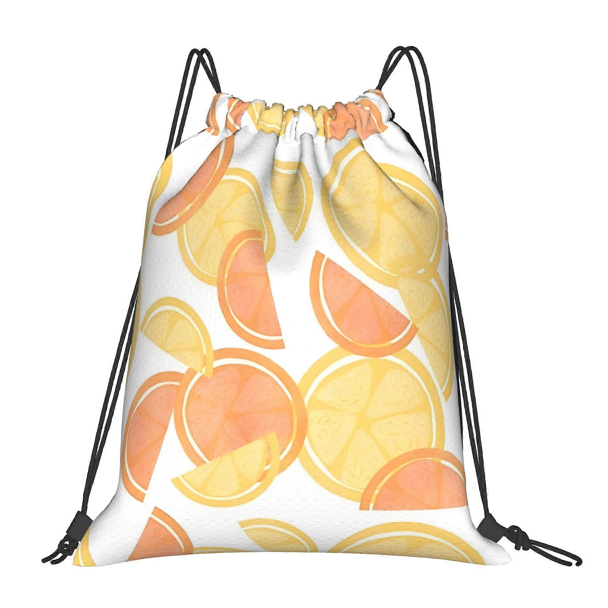 1pc Citrus Showers Drawstring Backpack-Cqazw