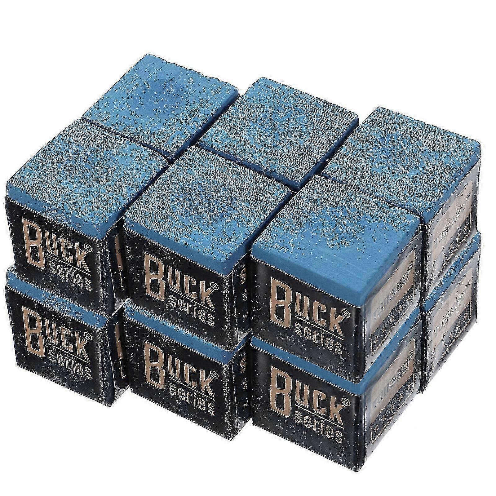 24 cubes de craie pour queue de billard (bleu)