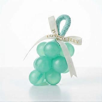 Grape Cluster Soap, Handmade Soap, Artistic Grape Soaps on a Rope, Moisturizing, Long Lasting Fragrance, Decorative Cold Aromatic Soap, Elegant Gift B