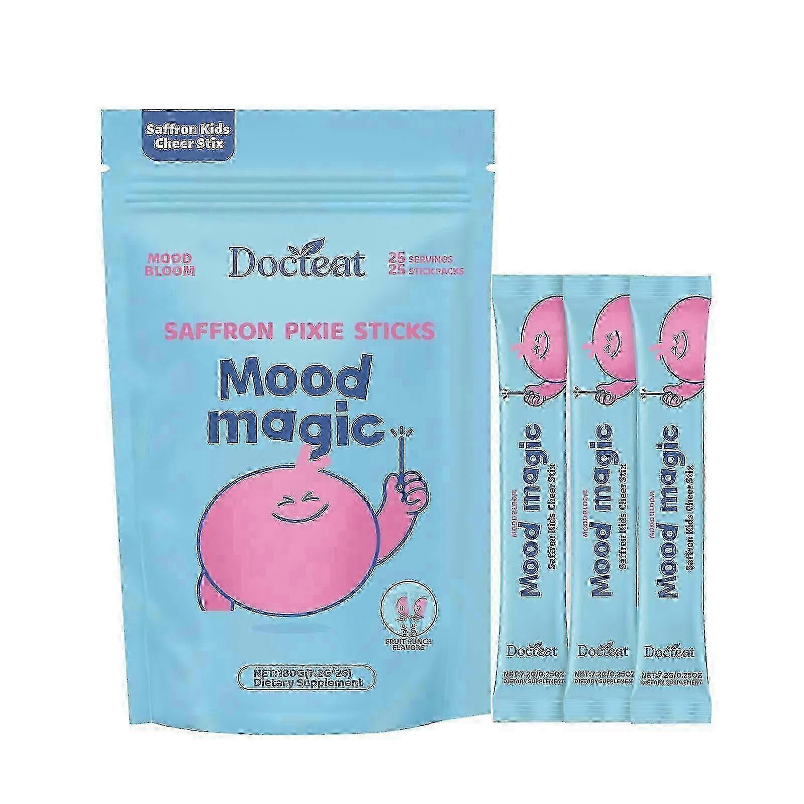 Saffron Pixie Sticks Mood Magic Nutritional Tea, Nutritional Drinks and Shakes
