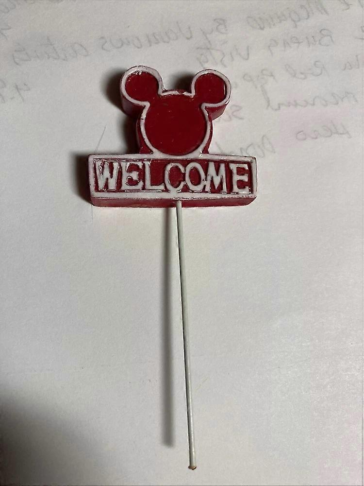Mickey mouse welcome Cake Topper