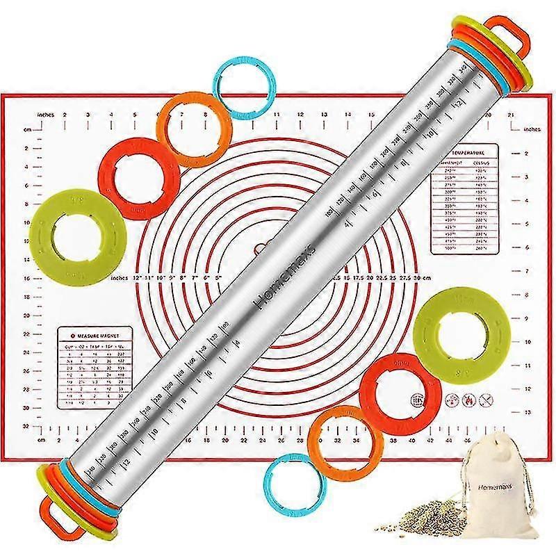 1set Rolling Sticks For Baking