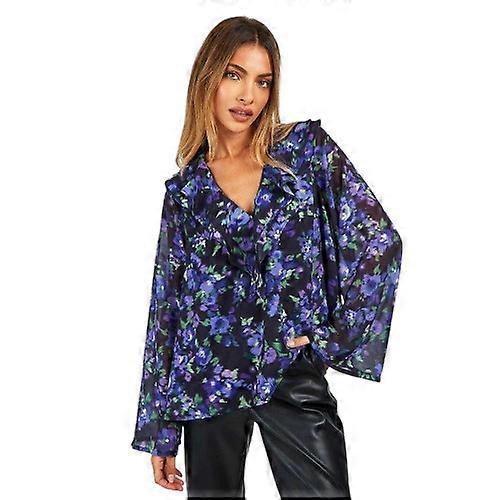 Influence Womens/Ladies Floral Ruffle Blouse