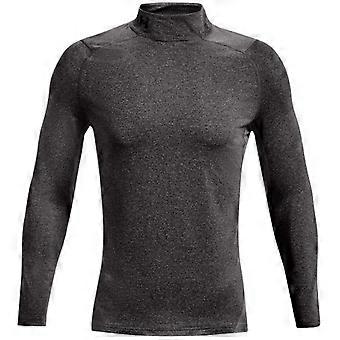 Under Armour Mens Mock Neck Raglan Long-Sleeved T-Shirt
