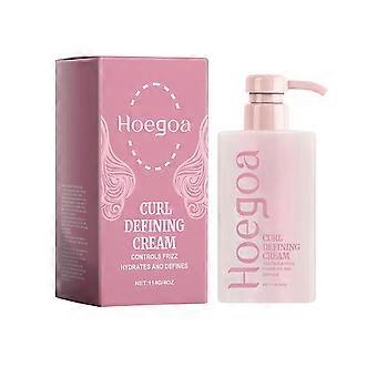 Curly Hair Styling Cream for Bangs and Curls, Volumizing and Moisturizing, Natural Gloss, Strong Hold  114g