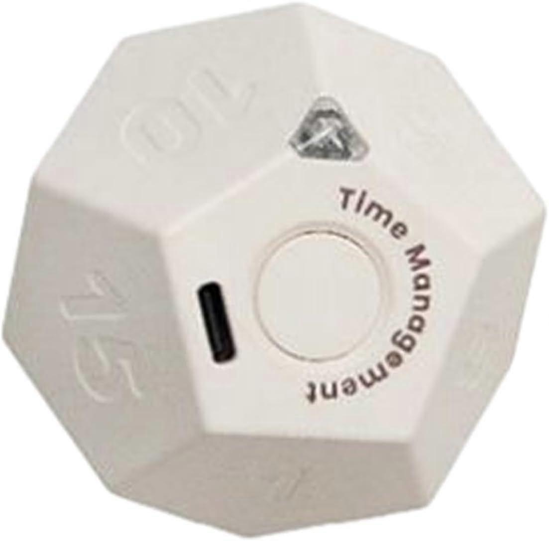 Stereo Flip Timer 12 Sides Geometric Creative Time Reminder Vibrating Ringtone Kitchen Learning Timer