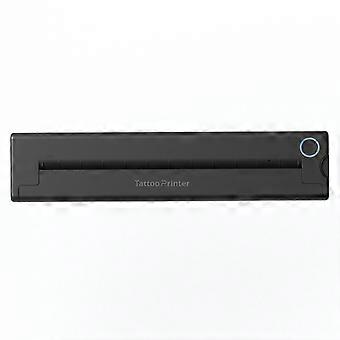 A46 Portable Mini Printer Wireless BT Thermal Tattoo Printer Machine with 10Pcs Paper