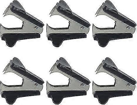 Staple Remover (6-Pack) (Black)