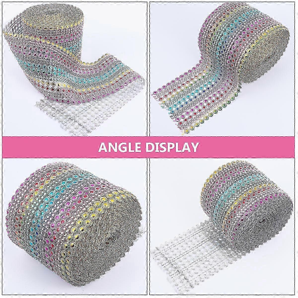 Plastic Plum Diamond Trim compatible with Wedding Sewing Process One Roll