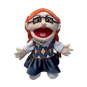 Jeffy Hand Puppet Cartoon Soft Plush Toy, Cosplay Doll Puppet Game for Kids Gift - DSW