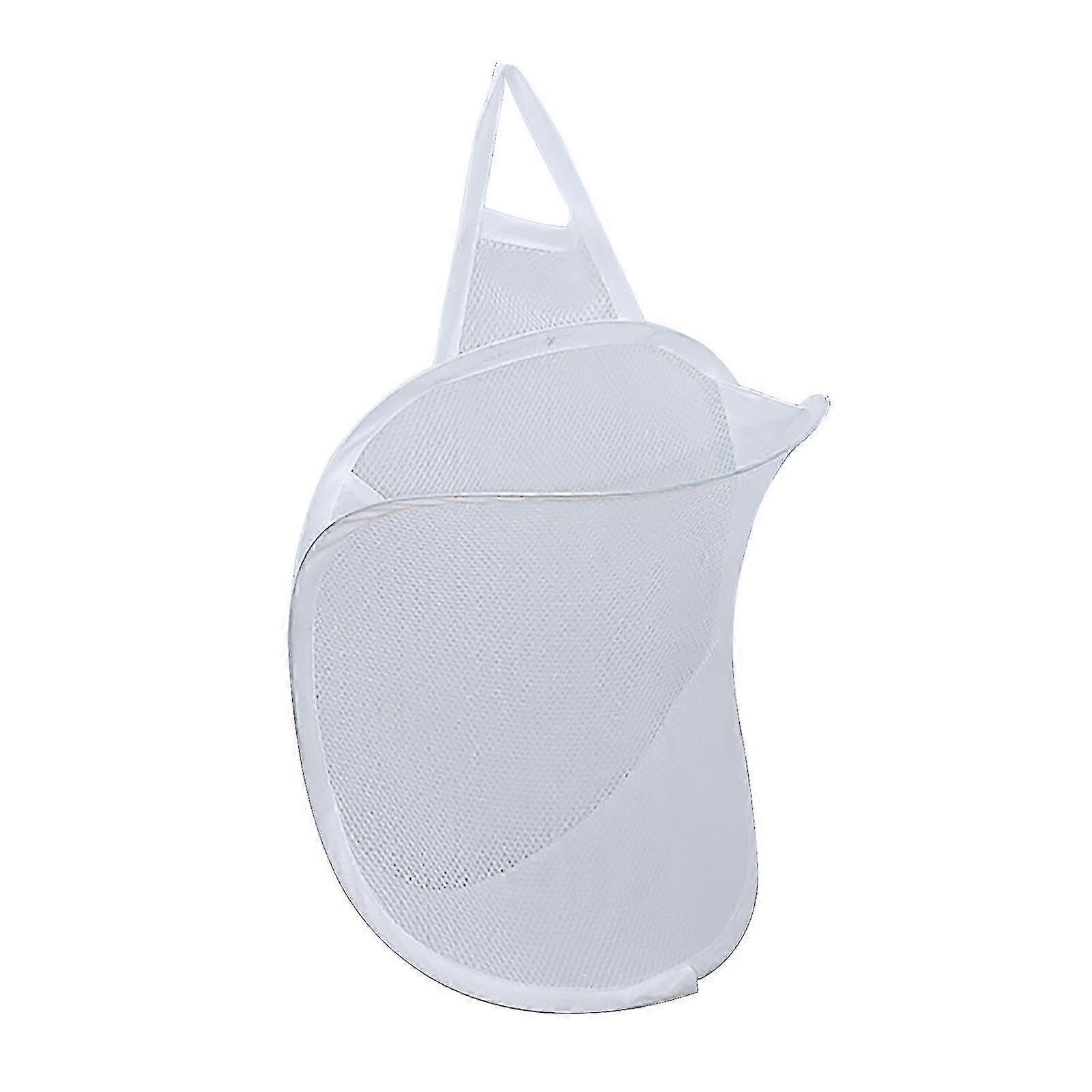 Space-Saving Hanging Laundry Hamper, Portable, Foldable Polyester