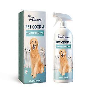 Yegbong Pet Deodorizing Spray  Cleans Cat And Dog Odors, Removes Fecal Smell, Freshens Indoor Air