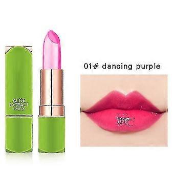 Aloe Vera Moisturizing Lipstick Color Changing Lip Balm Professional Lip Care Supplies For