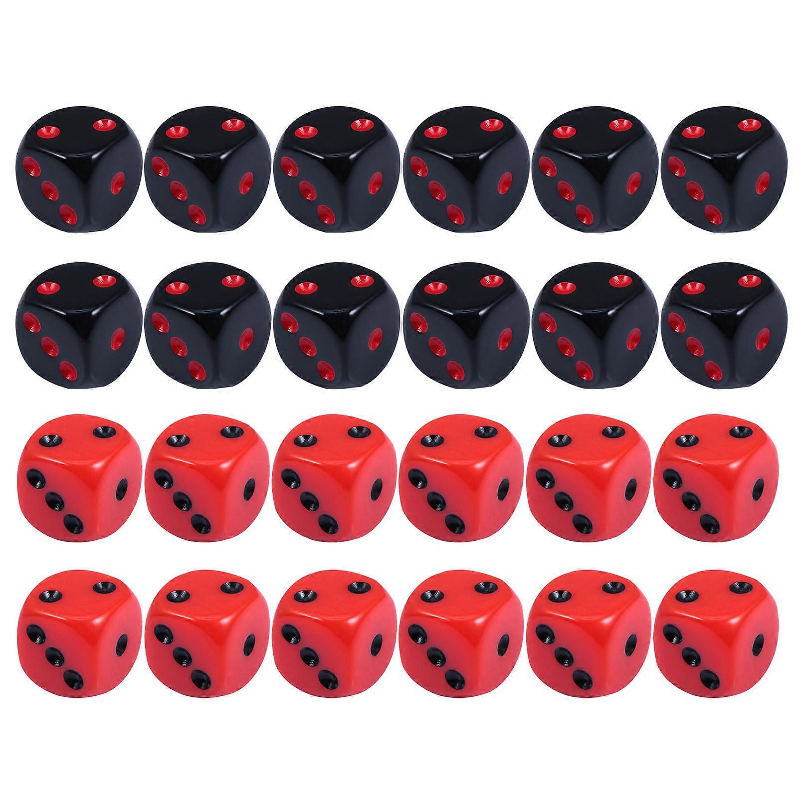 Acrylic Playing for Use 24Pcs Assorted Set