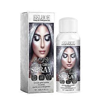 Highlight Shimmer Spray Naturlig Lysande Glittermist
