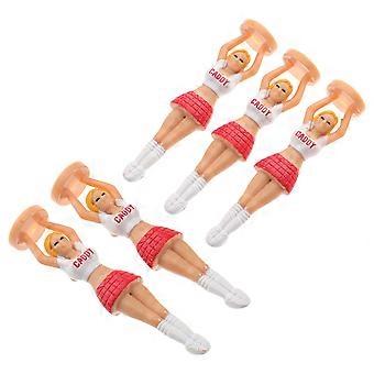 25-teiliges Golf-Tee-Set aus Kunststoff für den Golfplatz – Trainingszubehör