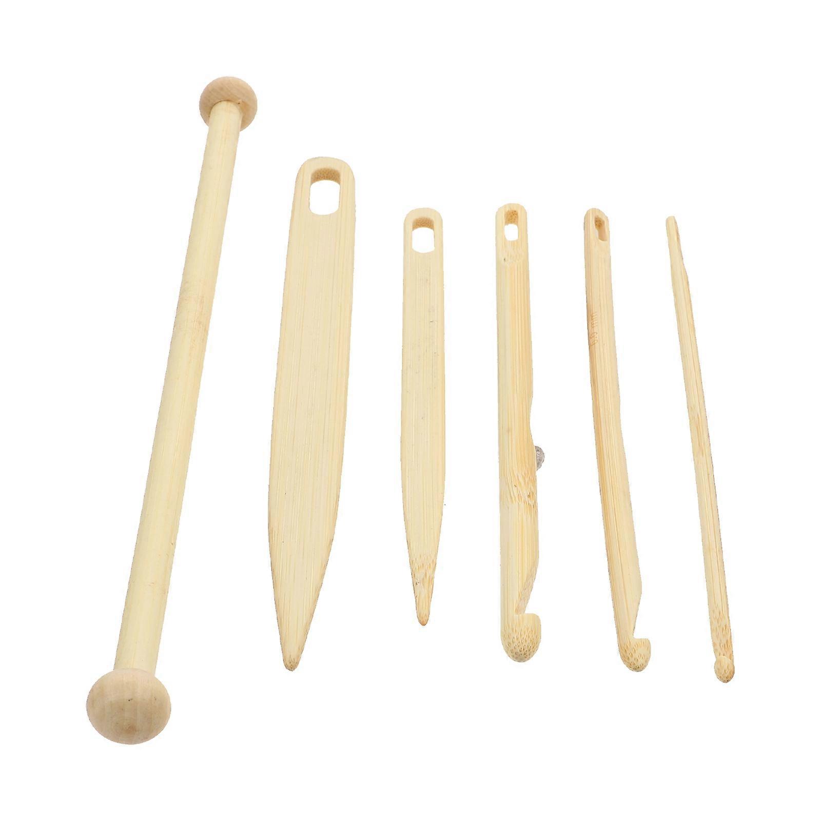 Weaving Loom Tools Wood Craft Tools for Tapestry Making 1Set