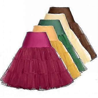 Rockabilly Petticoat Crinoline Onderrok voor Dames Bruiloft en Bruids Dragen