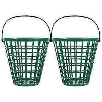 Portable Golf Ball Holder for Storage 2Pcs Plastic Ball Baskets for Yard