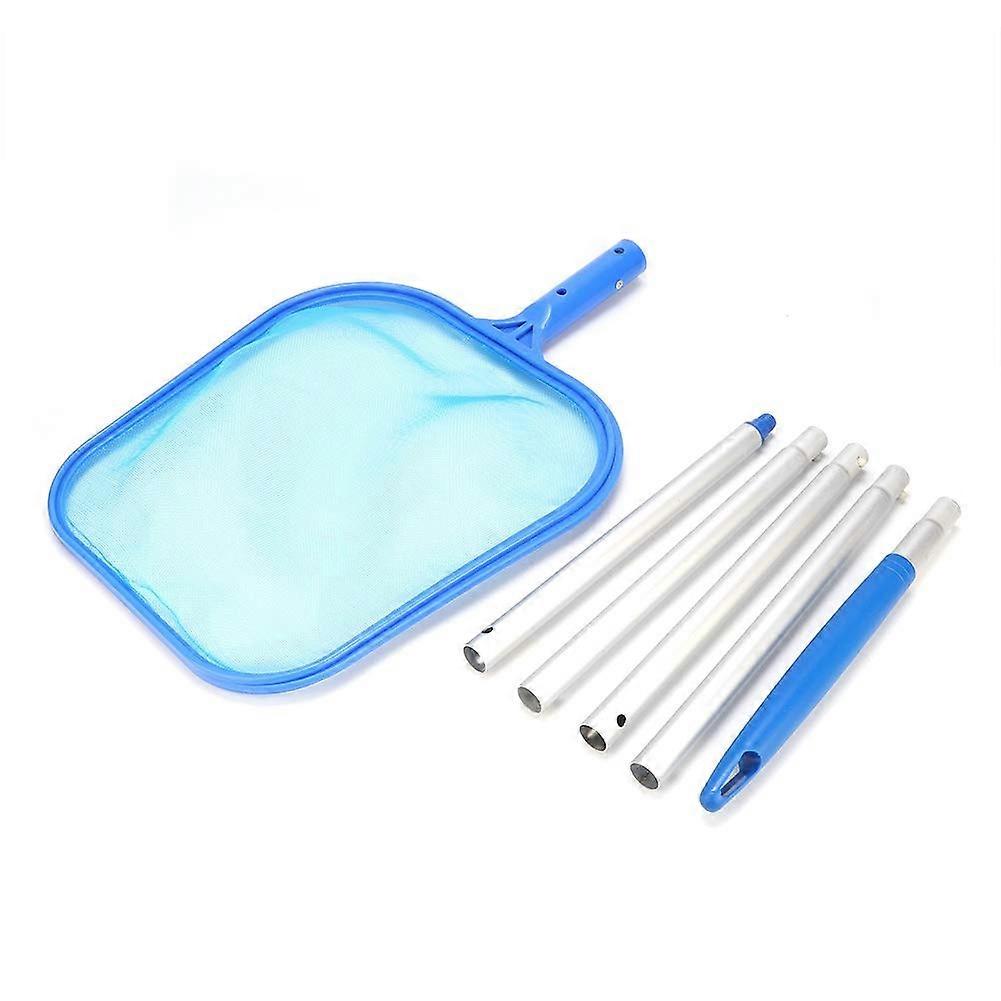 Pool Leaf Rake with Pole, Durable Mesh Net for Quick Surface Skimming and Fast Debris Pickup